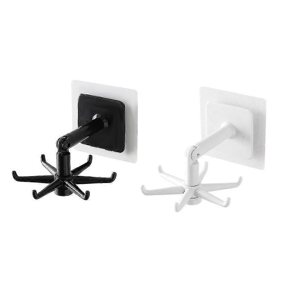 360 degree rotating hook self-adhesive storage tool universal pendant
