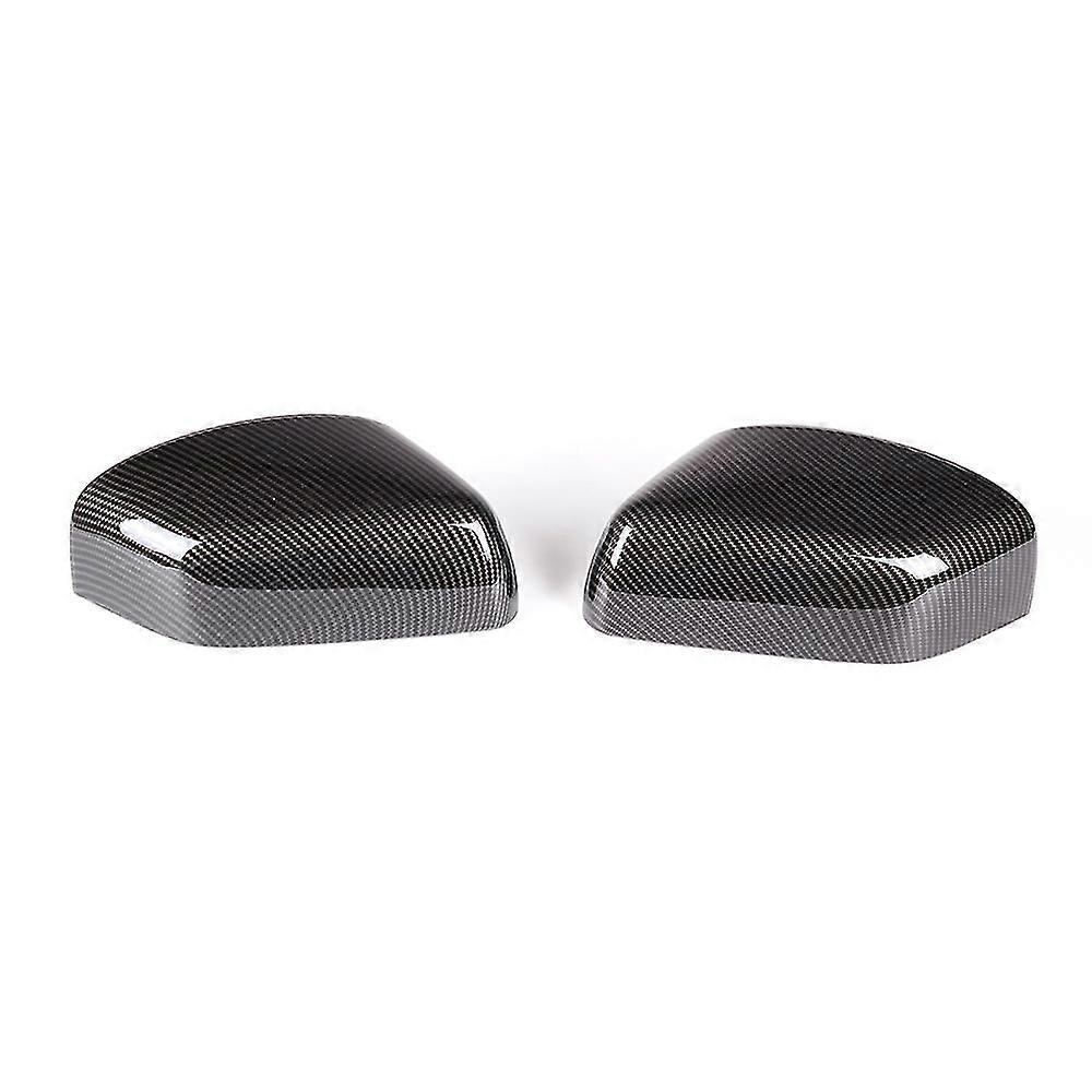 Car Side Mirror Cover Casing Rear Mirror Protection Shell For 2 Lr2 2007-12(carbon )