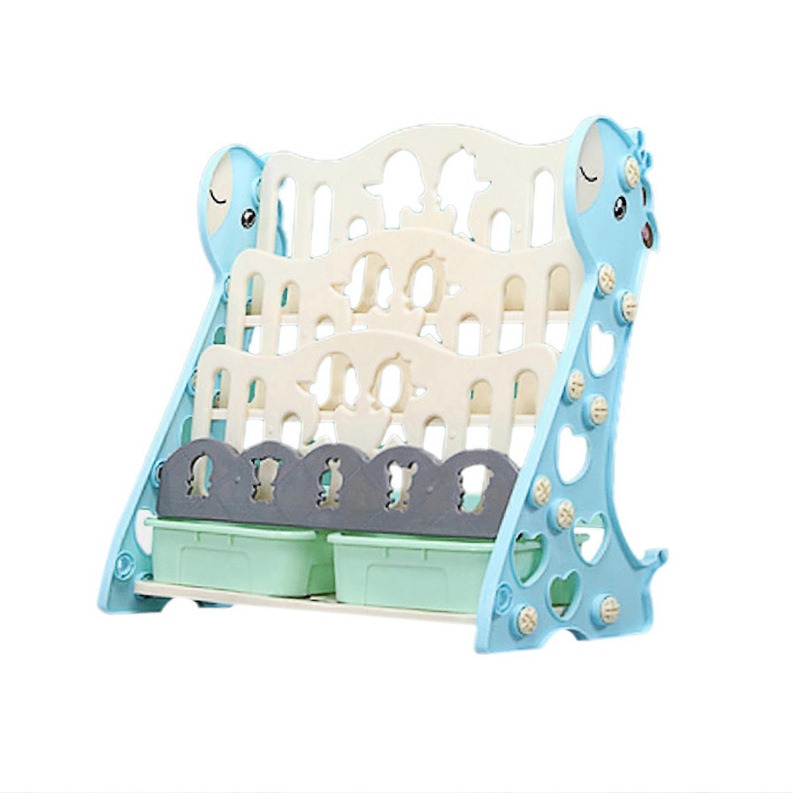 Children's Bookshelf Storage Rack Bookcase Home Simple Primary School keeper Fast