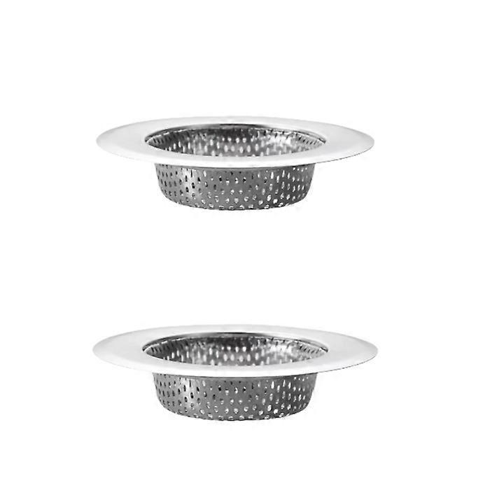 2PCS Kitchen Sink Strainer - Stainless Steel