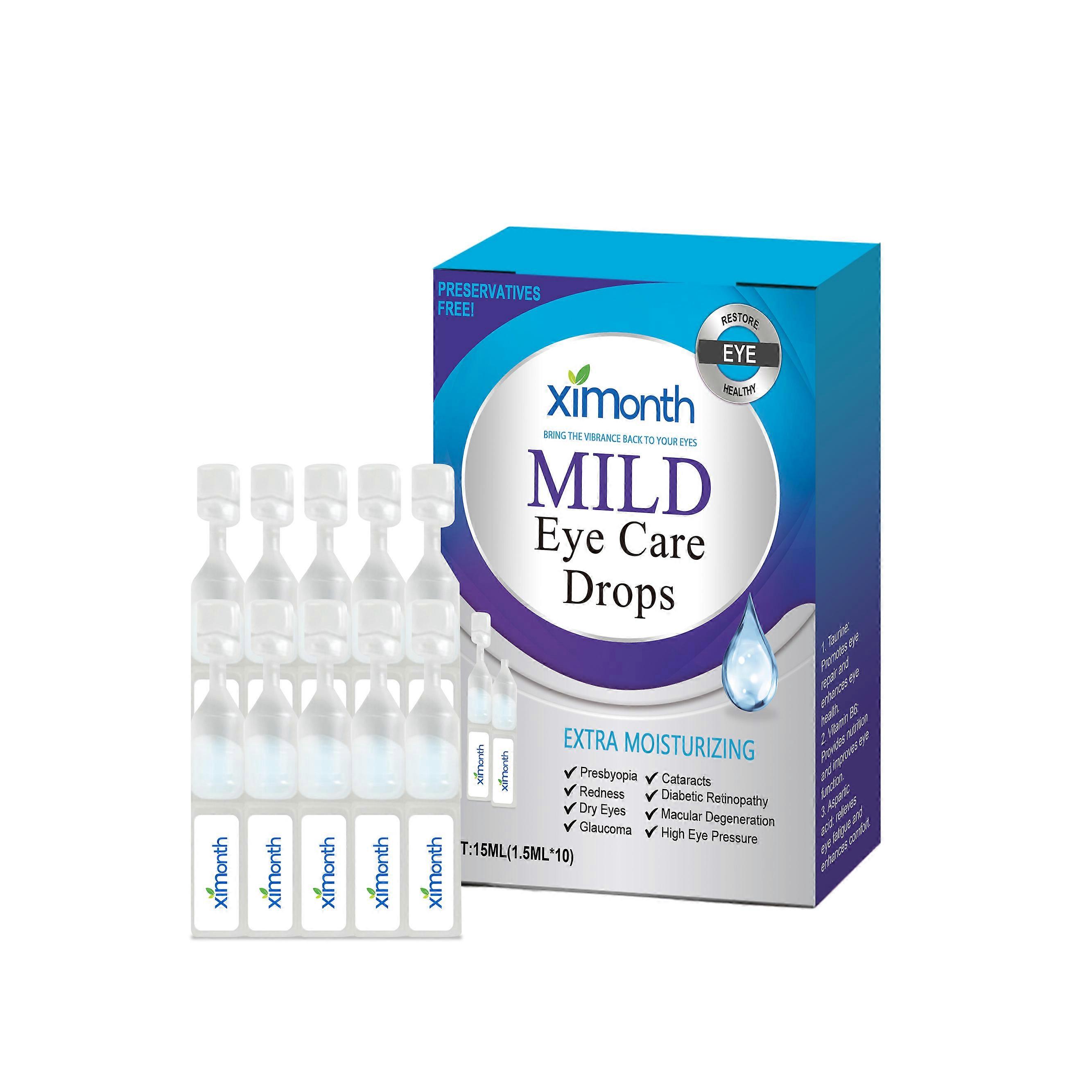 Taurine Eye Relief Drops - Fast Strain Relief & Moisturizing, 15ml