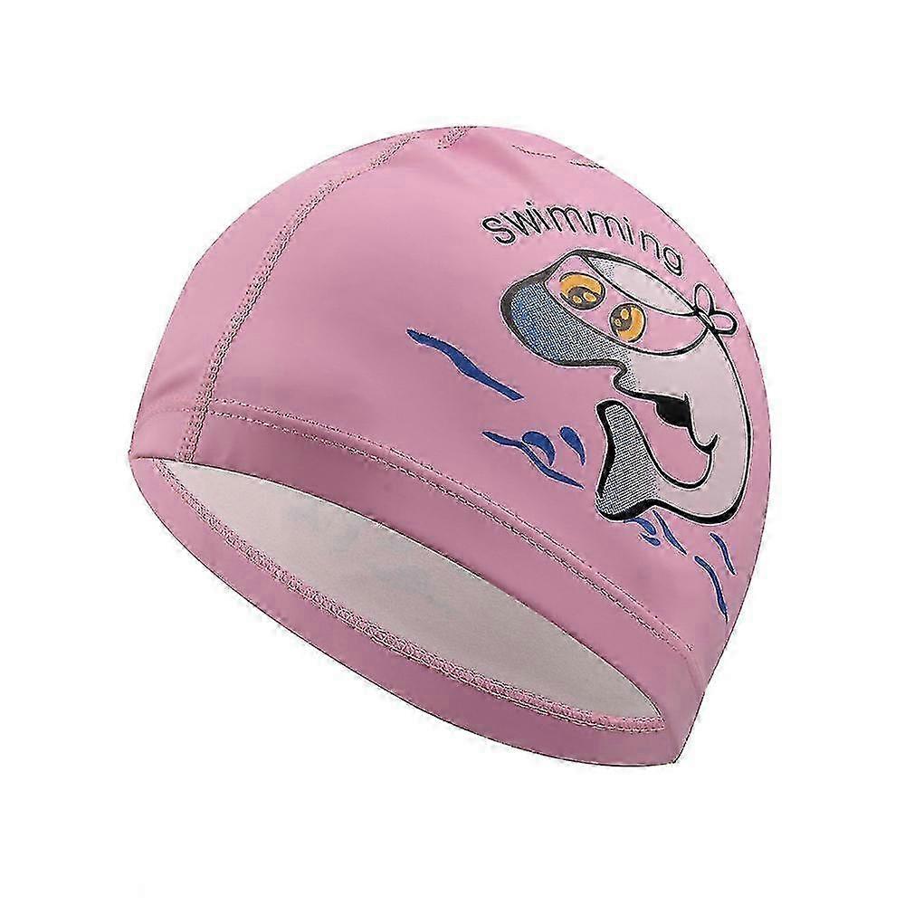Kinder Badekappen, Hohe Elastizität, Rosa