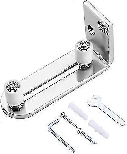 Adjustable Stay Roller Wall Mount System for Sliding Barn Doors