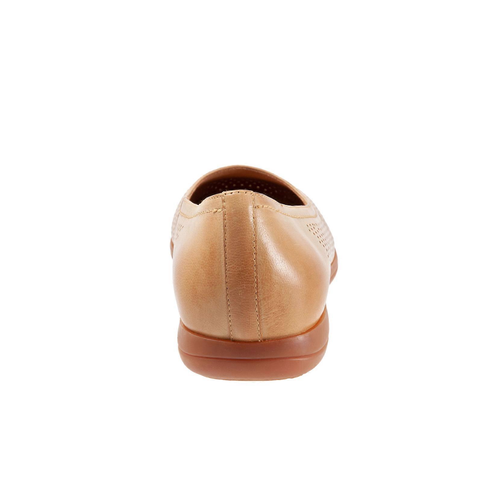 Zapatillas De Ballet Trotters Darcey Para Mujer – Cuero Metálico, Diseño Casual, Perfectas Para El Día A Día