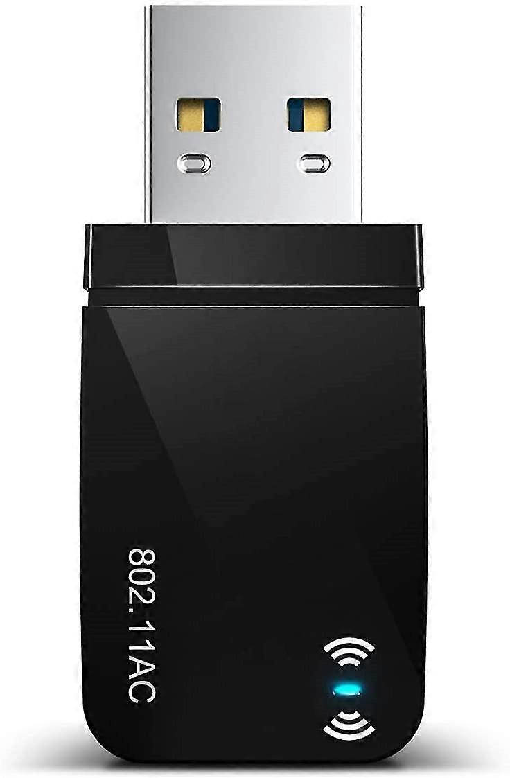 1300mbps Usb 3.0 Wireless Wifi Adapter For Pc, Usb Wi-fi Dongle Ac Mini Network Adapters 802.11ac 2.4ghz/5ghz Built-in Antenna For Windows 10/7/8/8.1/