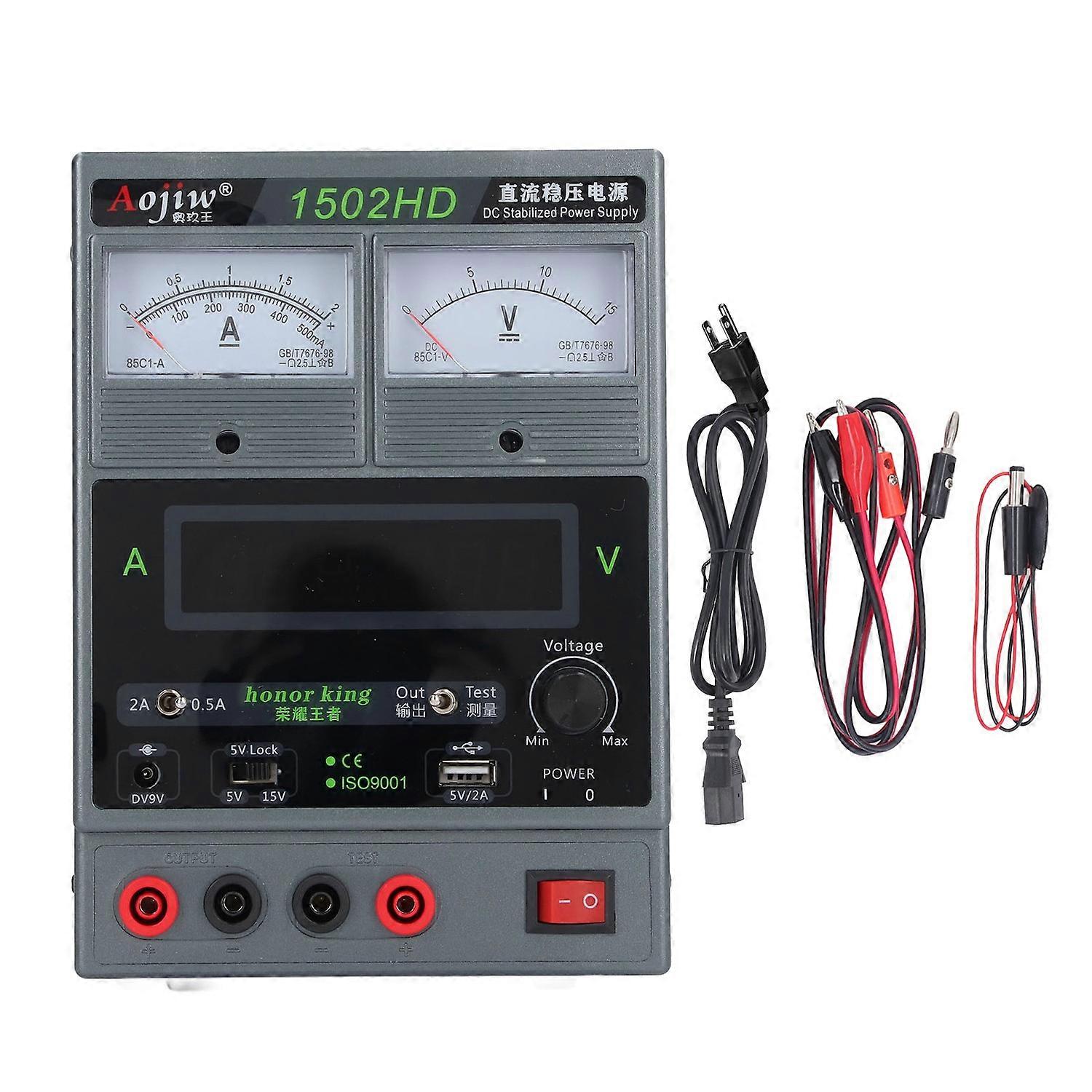 DC Regulated Power Supply ABS Dual Digital Display Multifunctional Stabilized Power Supply for Weldi