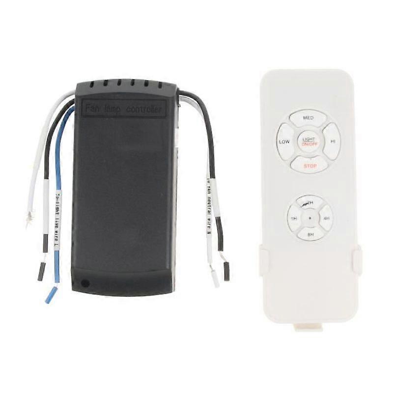Universal Ceiling Fan Remote Control Kit Receiver + Remotes