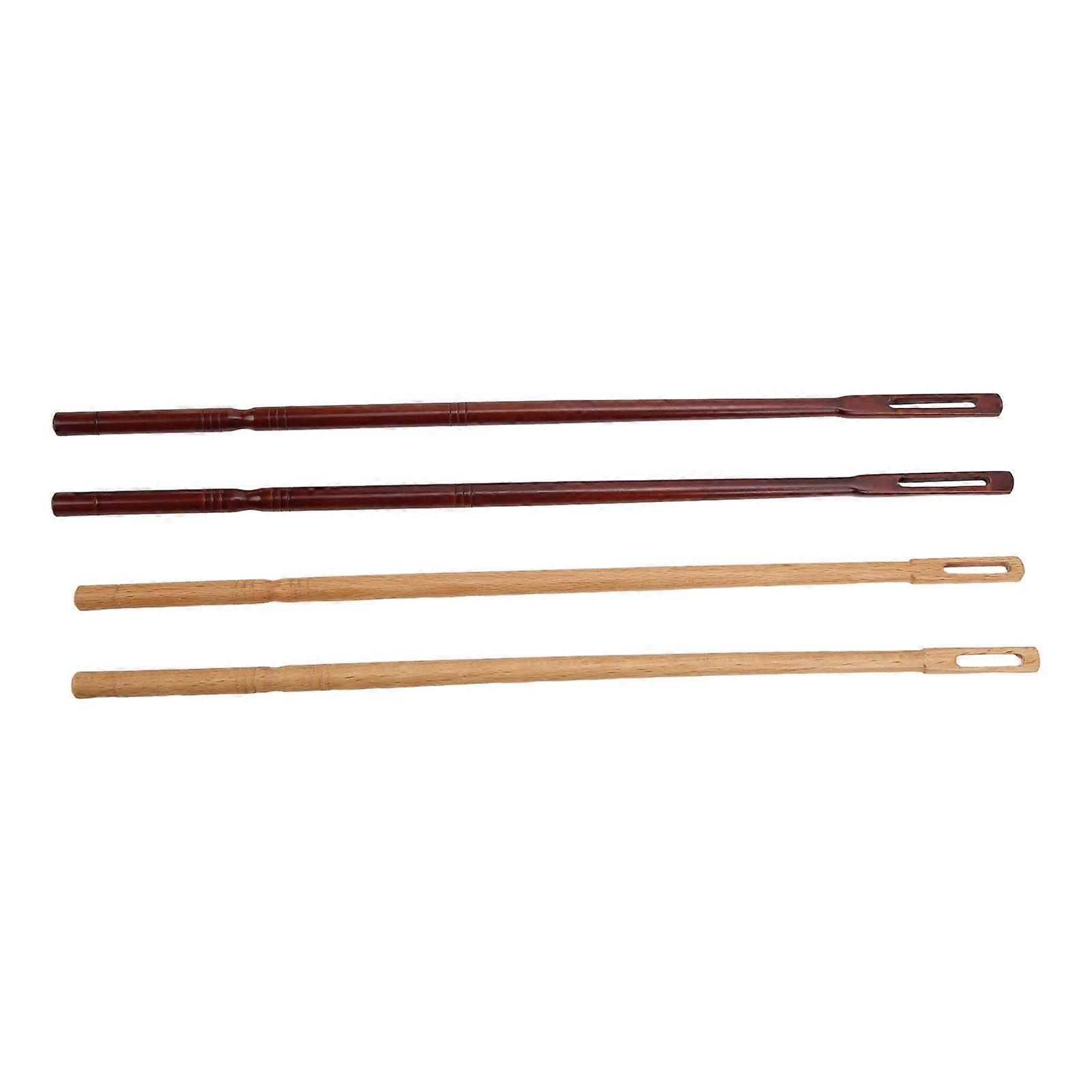4Pcs Flute Cleaning Rod Maple Professional Cleaning Stick Musical Instruments Accessory