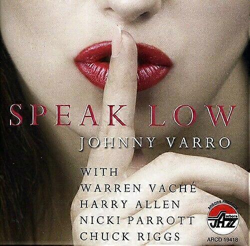 Johnny Varro Speak Low CD