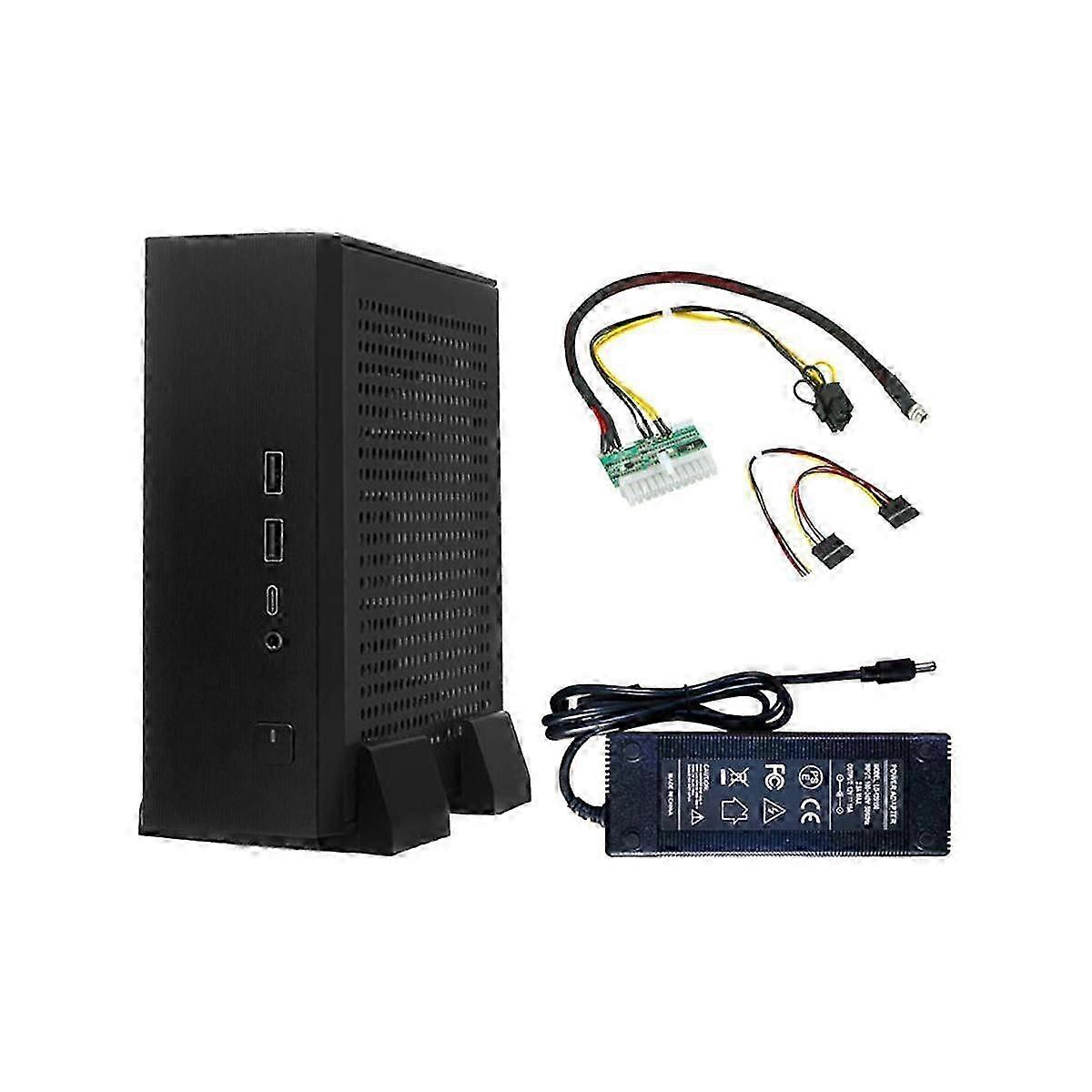 M09 Mini ITX Computer Chassis HTPC Host USB2.0 Computer Chassis Industrial Control Chassis Home Com