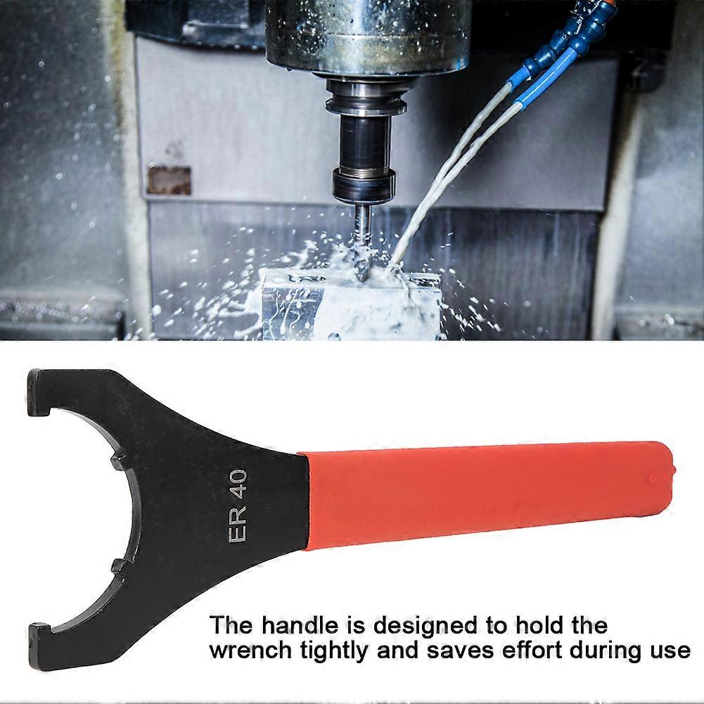 Clamping Nut Wrench ER40 High Carbon Steel CNC Collet Spanner