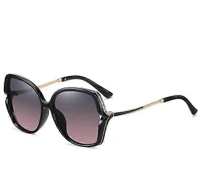 New Style Polarized Large Frame Color Changing Metal Sunglasses For Men And Women
