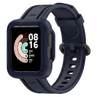 For Xiaomi Mi Watch Lite Silicone Solid Color Watch Band
