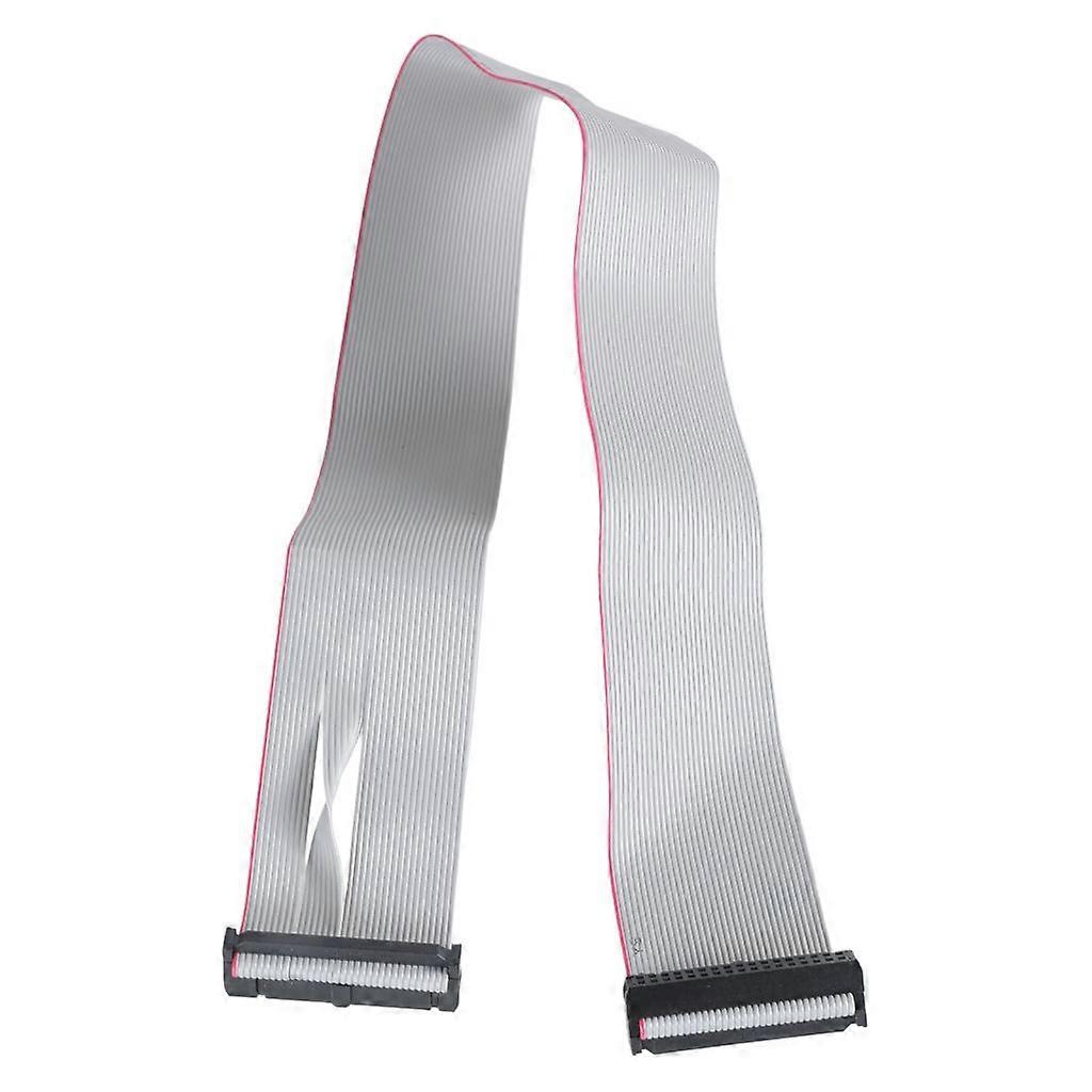 34Pin Floppy Drive Ribbon Cable Simulation Soft Wire 55cm Length for Computer
