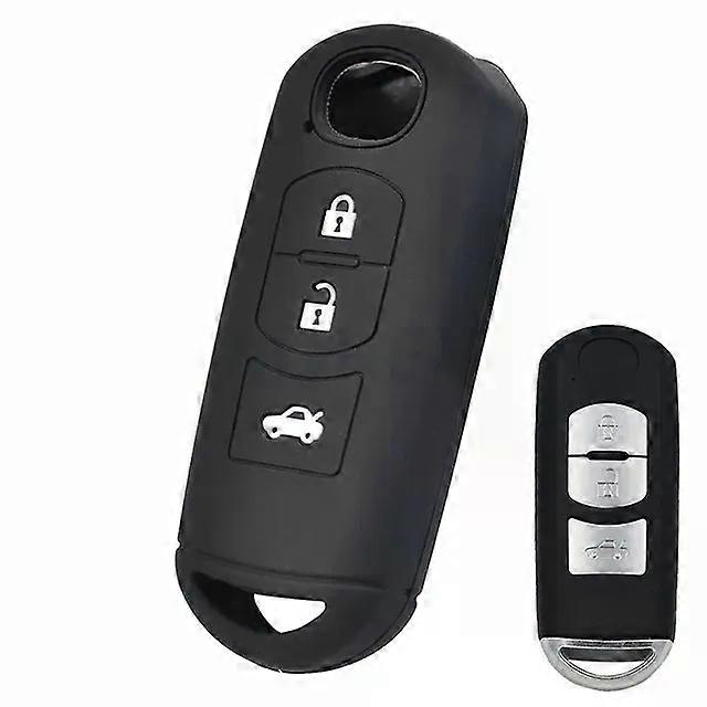 For MAZDA 2 3 5 6 CX-3 CX-5 CX-7 CX-9  Car Key Cover Remote Fob Case Sleeve 2 3 4 Buttons 2013 2015 2016 2017 2018 2019 MXP