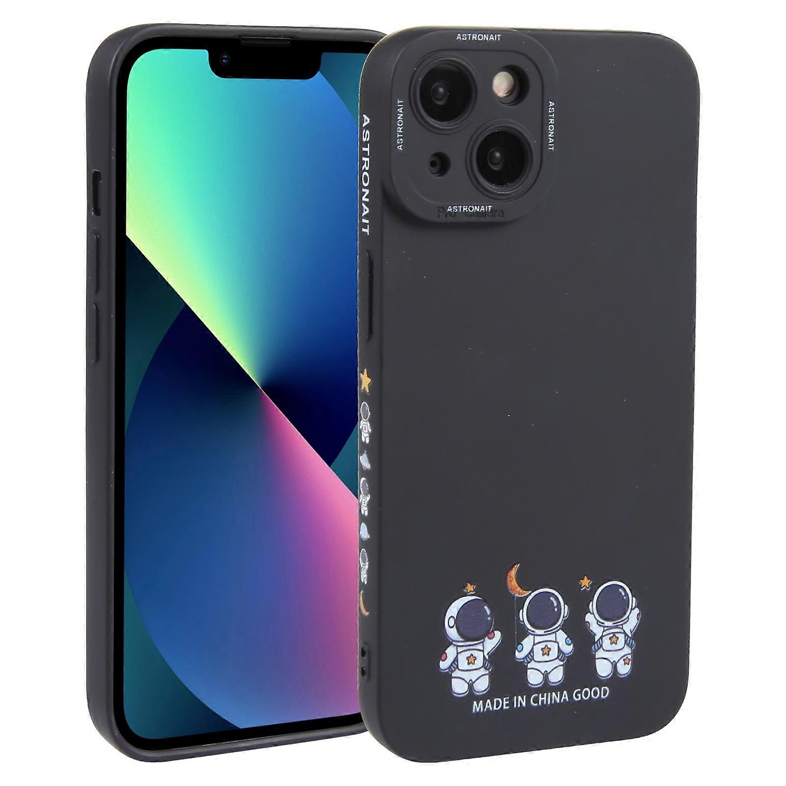 Astronaut Pattern TPU Phone Case