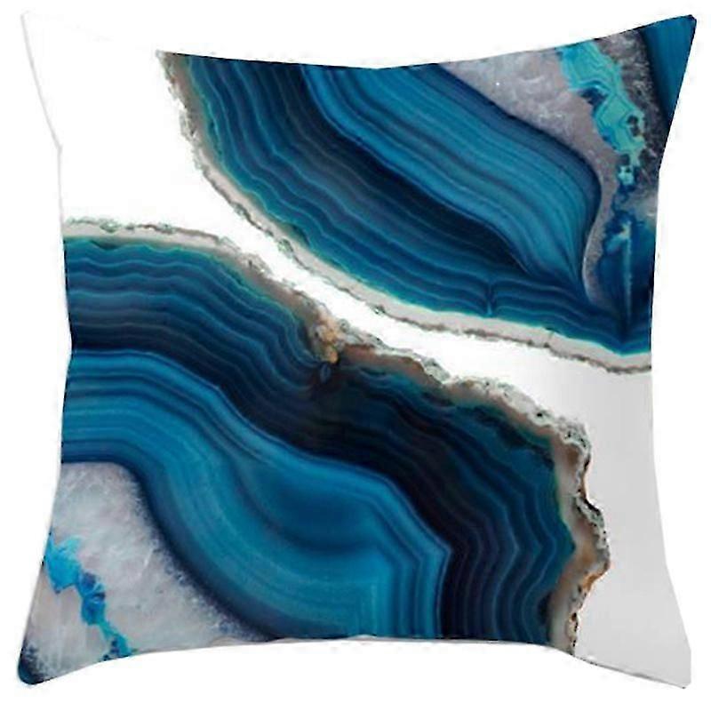 Blue Ocean print Pillowcase