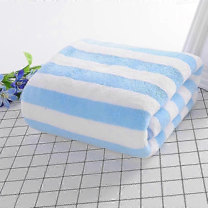 Basics Beach Towel Cabana Stripe, Seafoam Green, Pack of 1