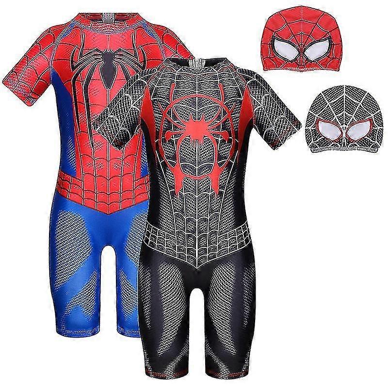 Barn Badkläder För Pojkar Tecknad Spiderman Småbarn Badkläder Baby Pojkar Baddräkt Surf Wear Baddräkt I ett stycke Baddräkt Baddräkt