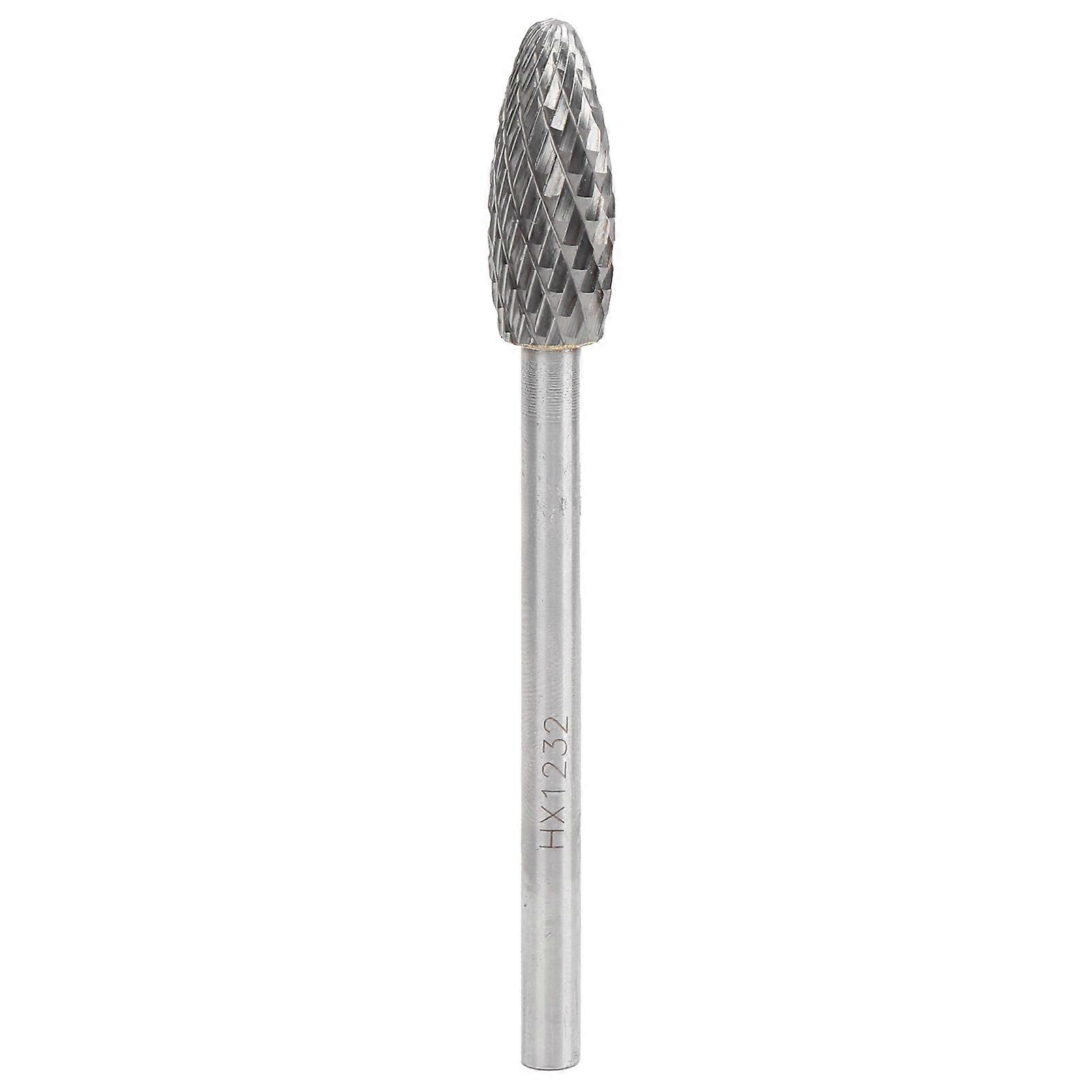 Rotary Cutter File 6mm Handle Tungsten Steel Industrial Hardware Tools Type H 6x12x32x100mm