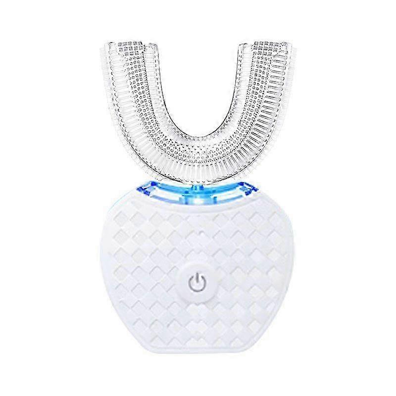 Elektromos fogkefe, automatikus fogkefe, u-alakú Sonic fogkefe fogfehérítő készlet csere kefefejjel