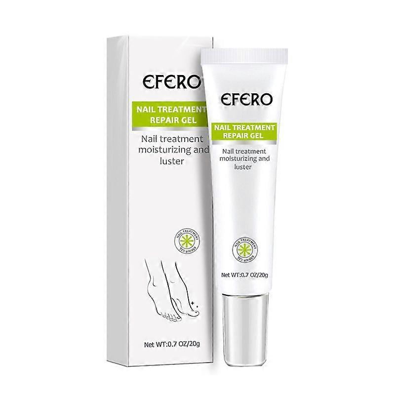 爪の修復ジェルつま先爪真菌治療ジェルは、損傷した爪のための脆い黄色の爪を復元します