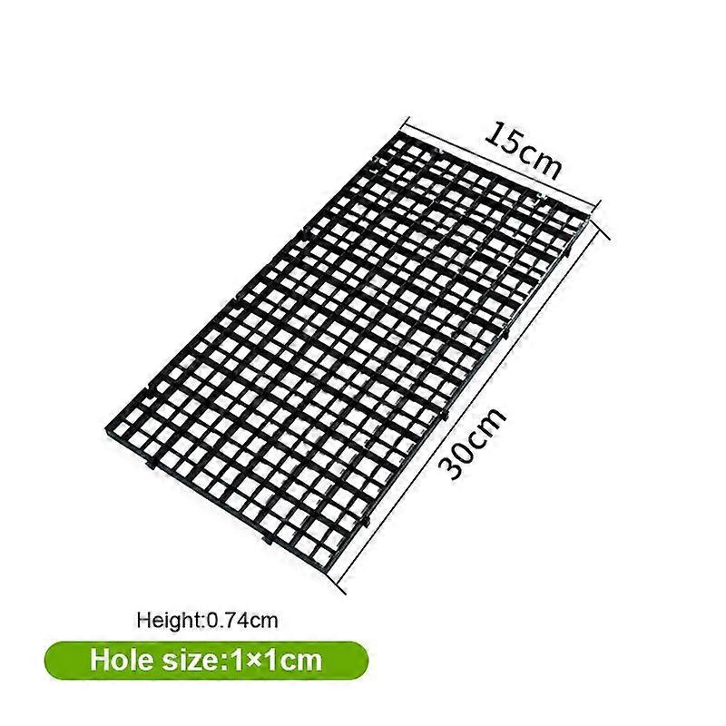 Detachable Spliceable Fish Tank Isolation Plate Upper Cover Net Bottom Filter Grid Bracket Bottom Filter Plate Divider Plate