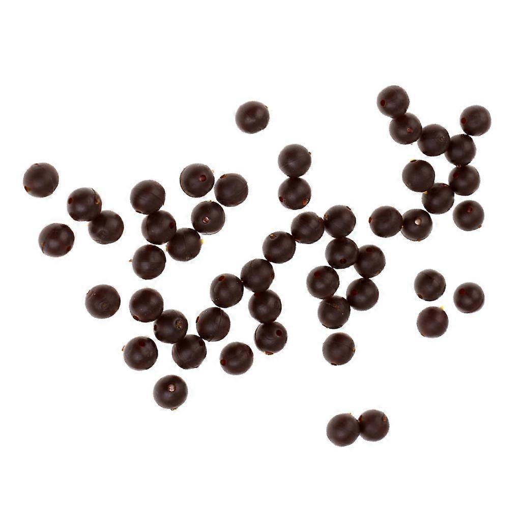 50 pièces perles de pêche à la carpe perles de montage flottant pour la pêche en mer en eau douce 3