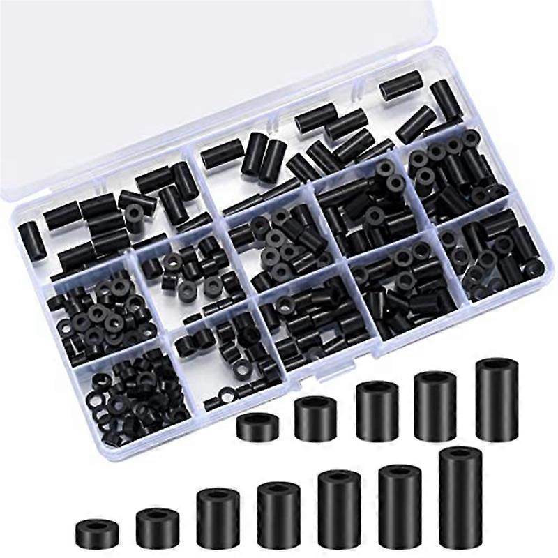 320Pcs Electrical Outlet Screws Spacers, Round Spacer Assortment Kit