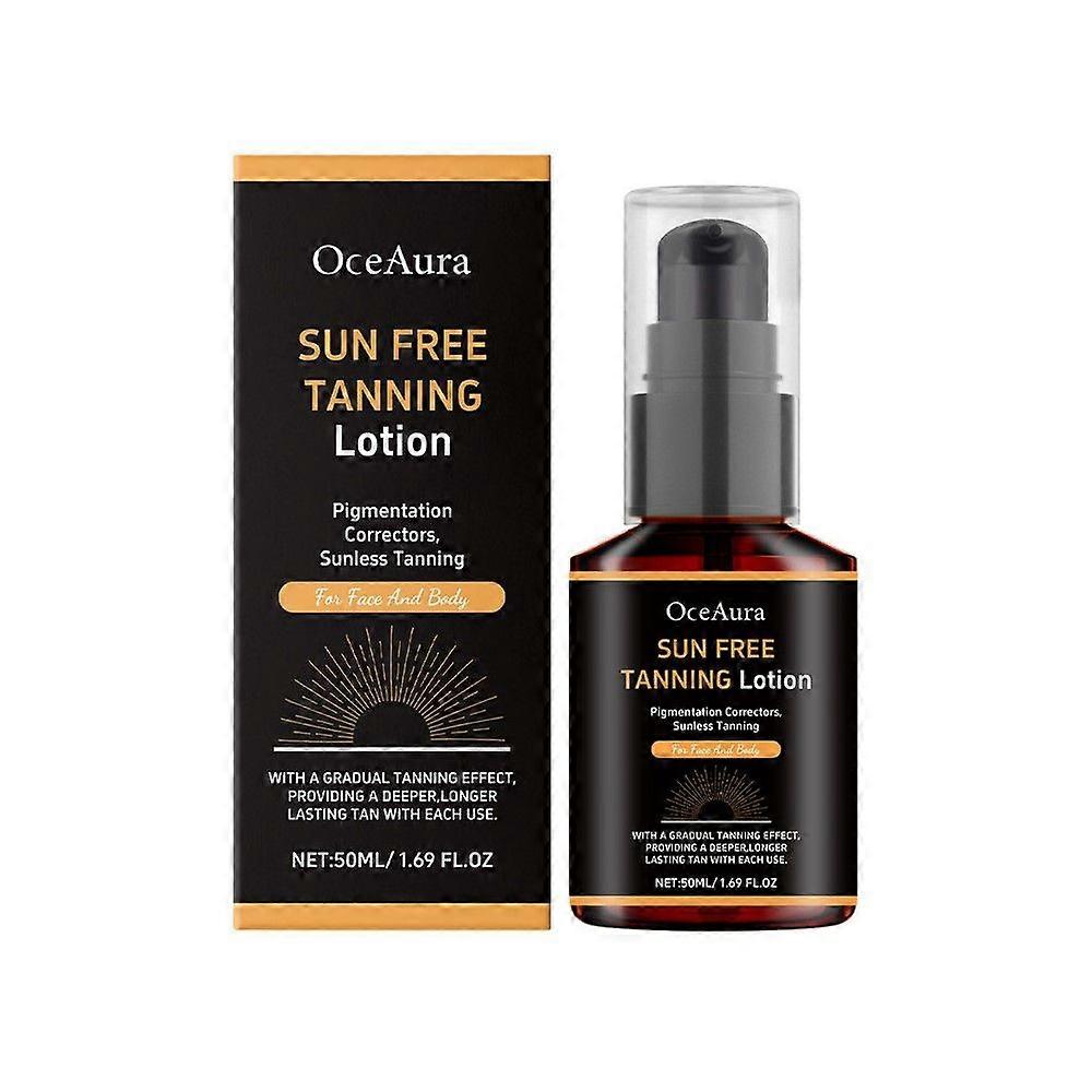 Face Tanner - Quick Self Tanning Lotion - Bronzing Face Lotion - Sunless Self Tanner - Moisturizing Bronzing Lotion for Face & Body - Self Tan Acceler