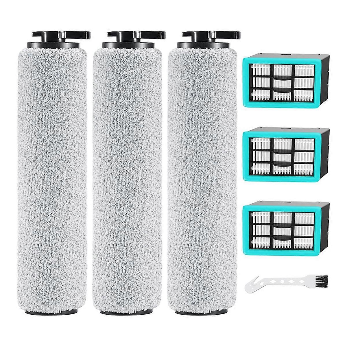 3831 Vacuum Cleaner Brush Roll+ Filter Replacement Parts for Bissell Crosswave HF2/3845N/3831 Floor
