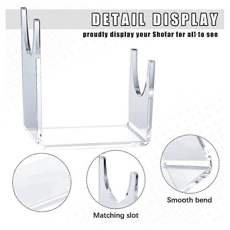 2 Pcs Acrylic Stand for Clear Stand,Sword Holder
