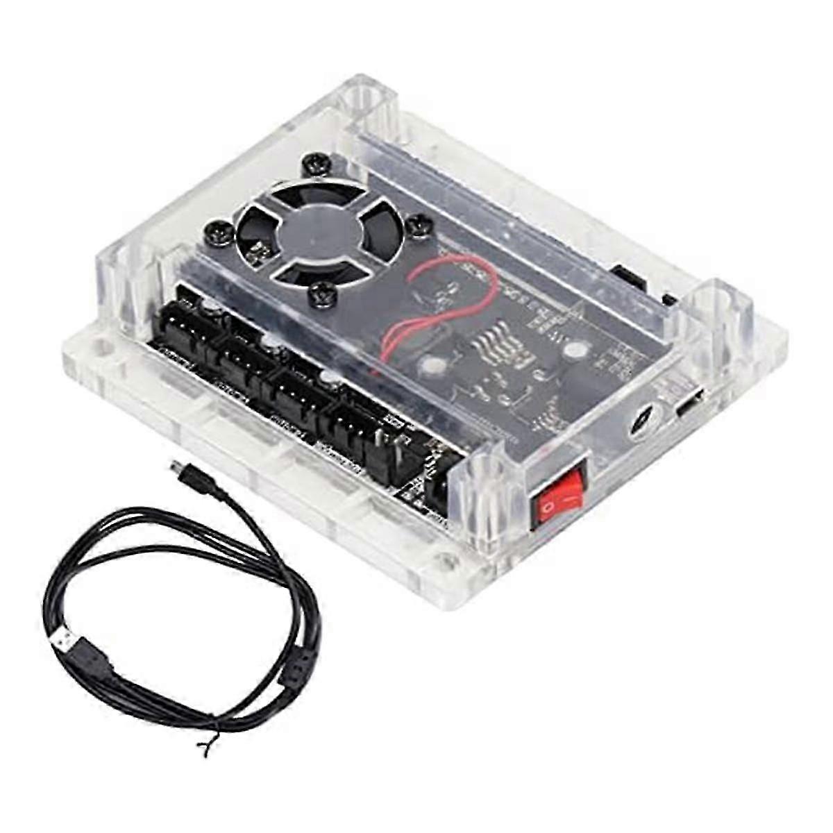 CNC Engraving Machine Control Board,3Axis GRBL 1.1V3.4 USBPort Engraver Controller Milling Machine