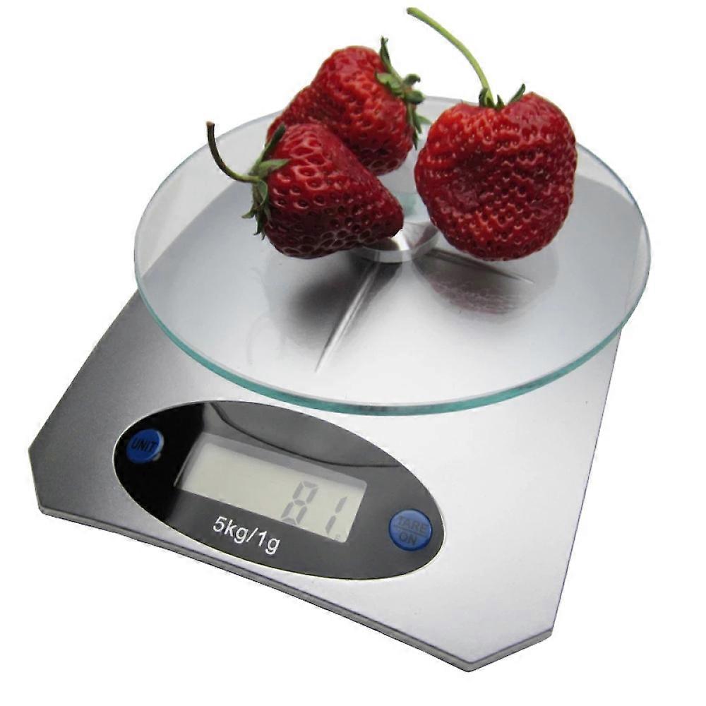 Kitchen scale, 3kg (0.1g accurate) electronic scale, practical weighing function household scale, battery, LCD display, tare function, PCS function