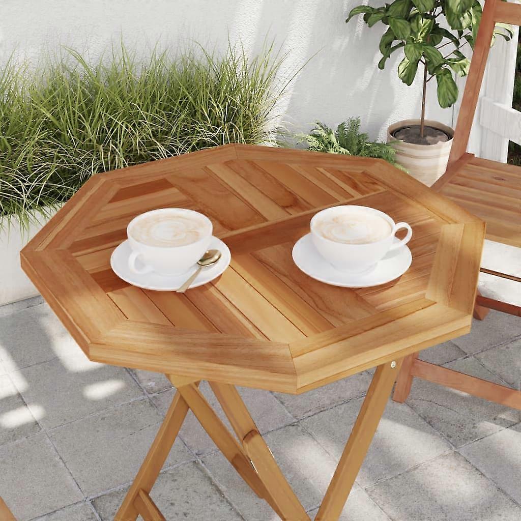 Table top 60x60x2.5 cm Octagonal solid teak wood
