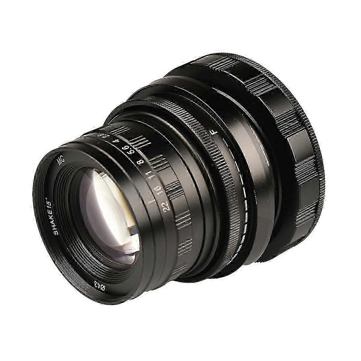 50mm F1.6 Manual Focus Fixed Full Frame Tilt Lens E Mount Mirrorless Cameras