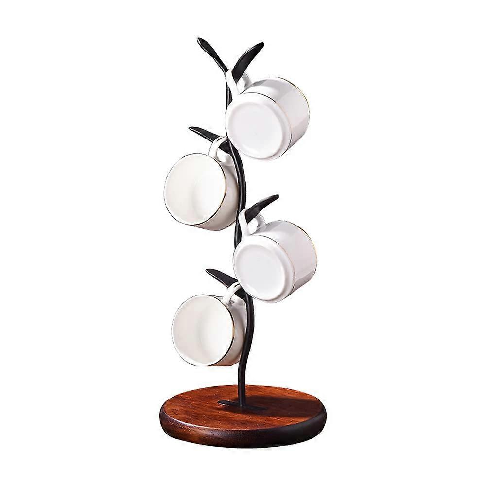 Leaf Shaped Mug Holder Tree for Countertop Coffee Bar