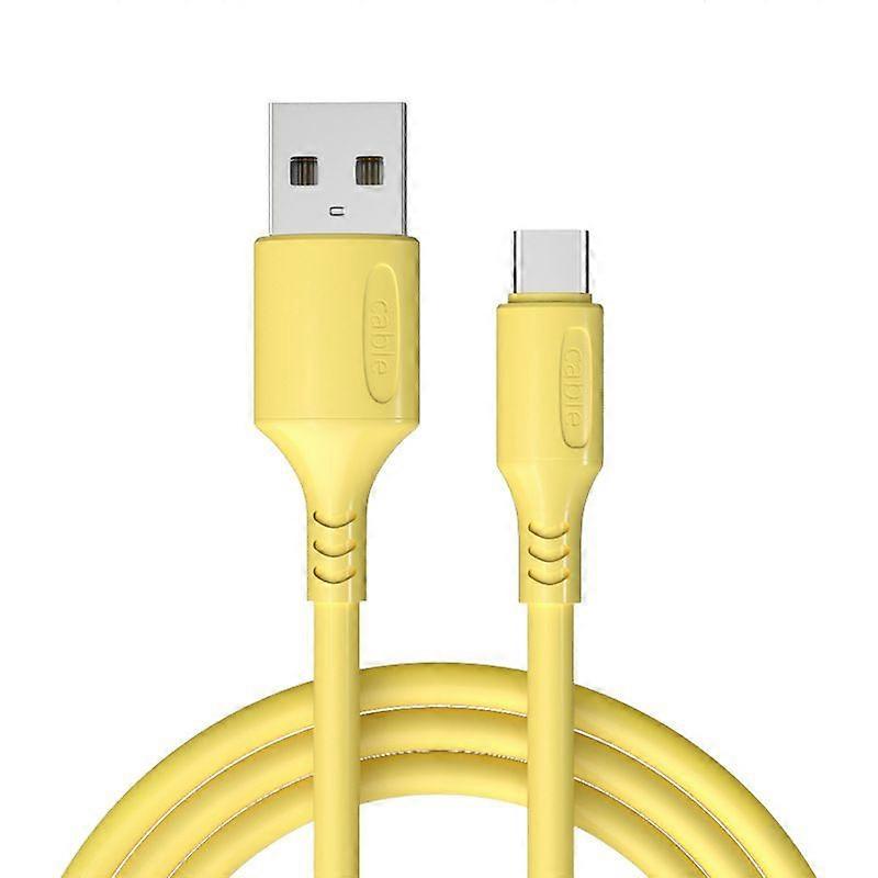 65W 5A USB Type C Fast Charging Cable in Soft Silicone for Samsung Xiaomi Huawei OnePlus Mobile Phone Accessories