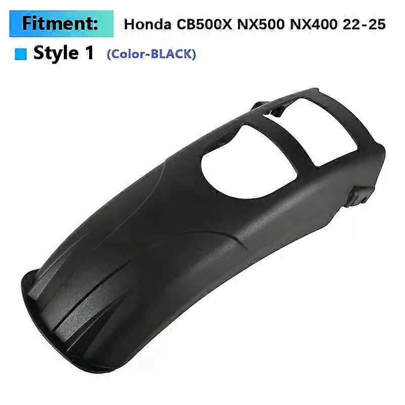 New Motorcycle Accessories Front Mudguard Fender Extender Extension For For Honda NX400 NX500 CB500X 2022 2023 2024 2025
