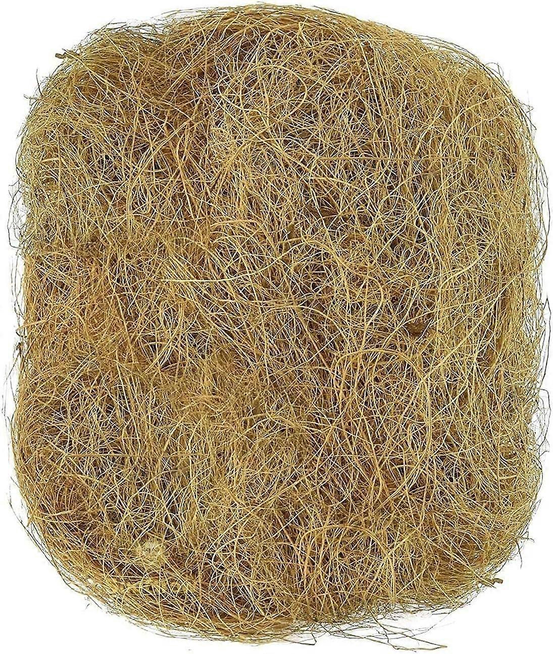 Coir, Cozy Bedding for Small Birds and Animals, Nest Lining Material, Great for Nest Building and Hideouts (Brown)