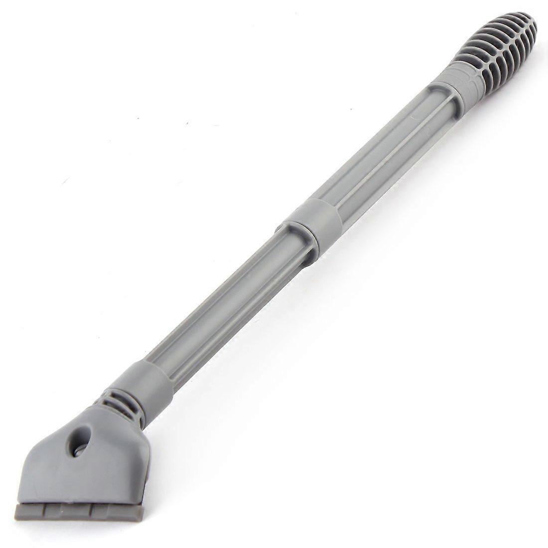 Qtqgoitem Plastic Aquarium Algae Scraper Tool Brush for Effective Cleaning, Gray Color, Model 850 d84 433 40f d61