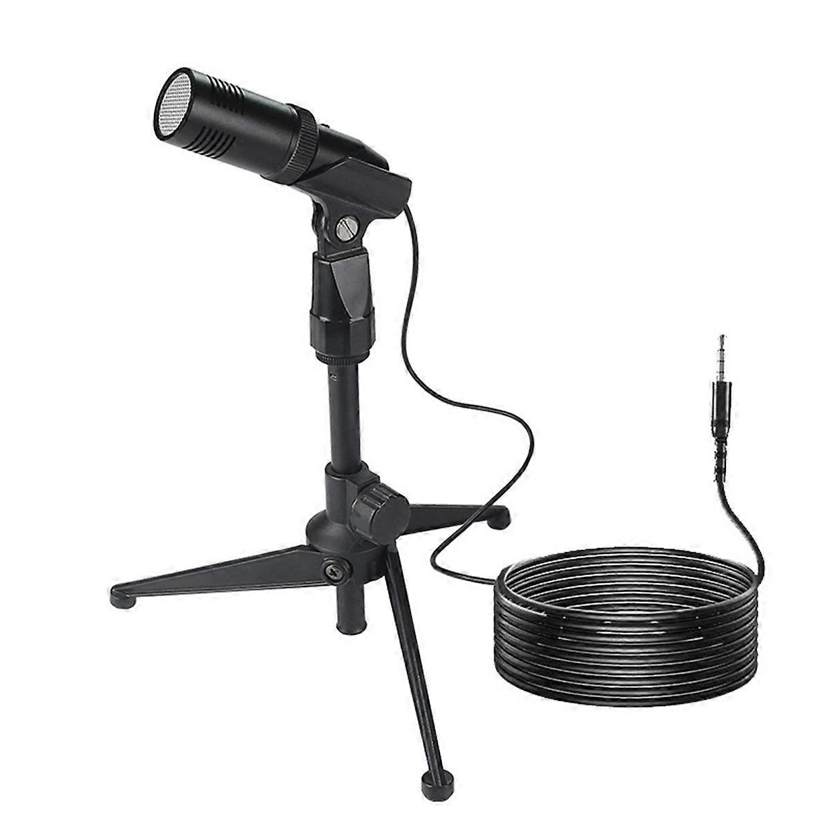 Condenser Microphone Desktop Recording Microphone for PC Laptop