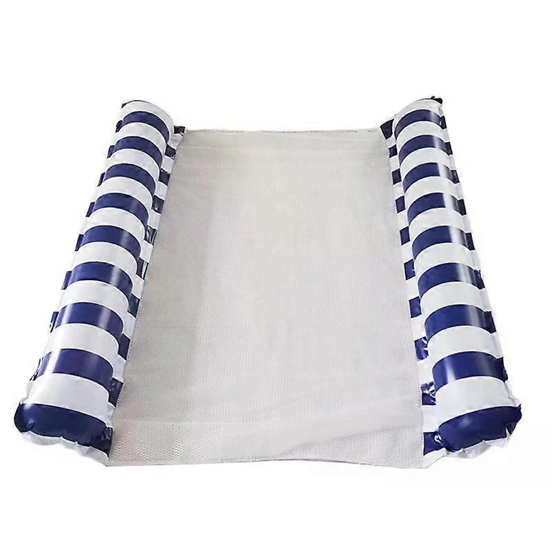Double Float Water Hammock Recliner Comfortable Foldable Inflat Air Mattress PVC Summer Swimming Pool Mats Sleeping Bed Chair