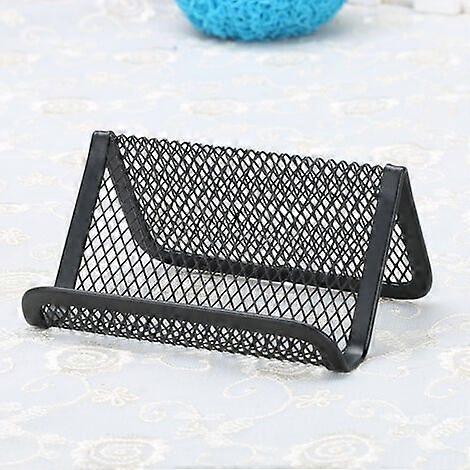 2025 Latest Model  2pcs Mesh Business Card Holder Business Name Card Holder Desk