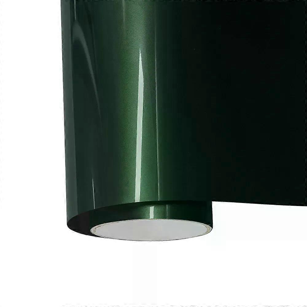High Glossy Metallic Midnight Green Auto Stickers PET For Vehicles