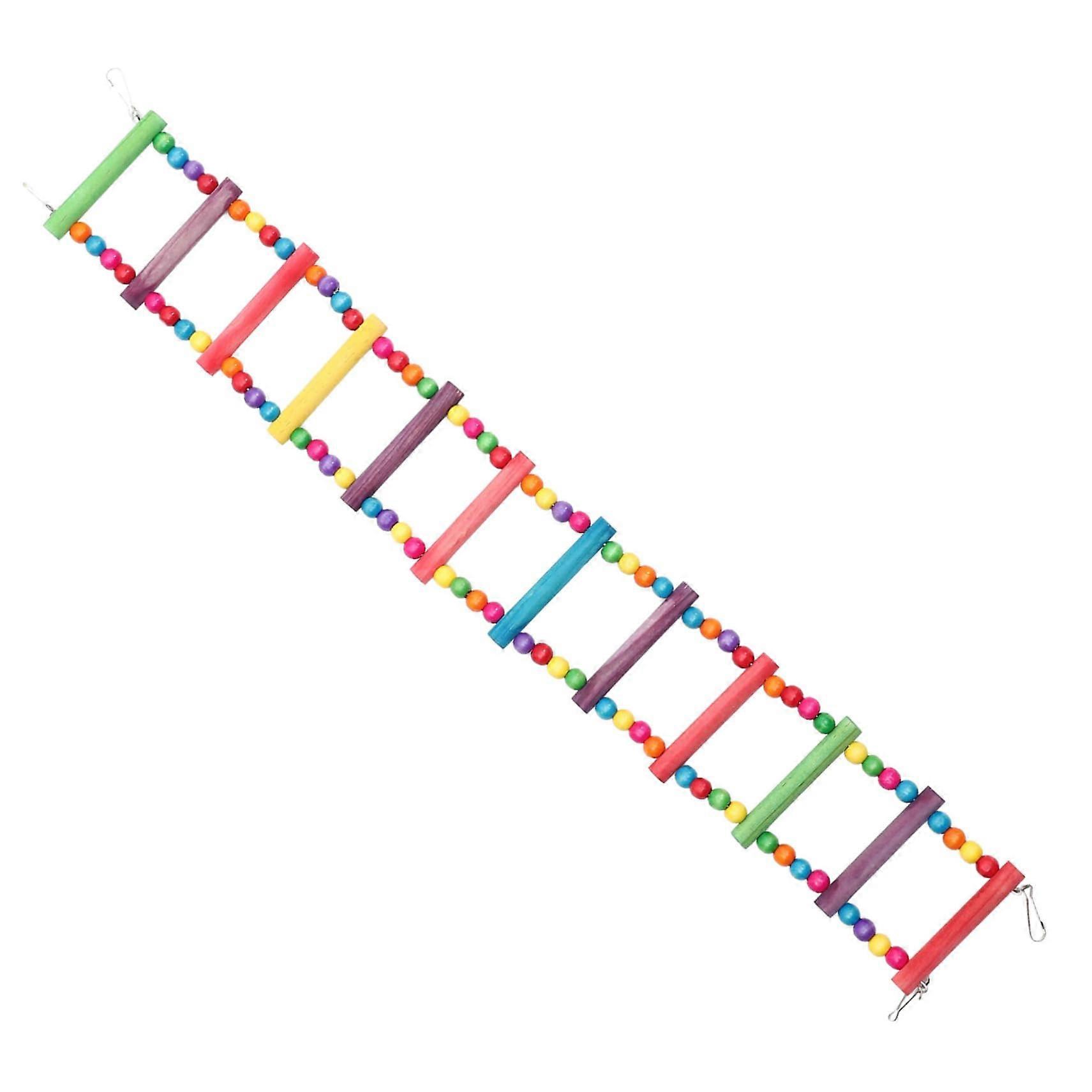 Parrot Toys Ladder - 80cm Soft Bridge Climbing Ladder for Bird Cage, Durable and Safe Stand for Parrots