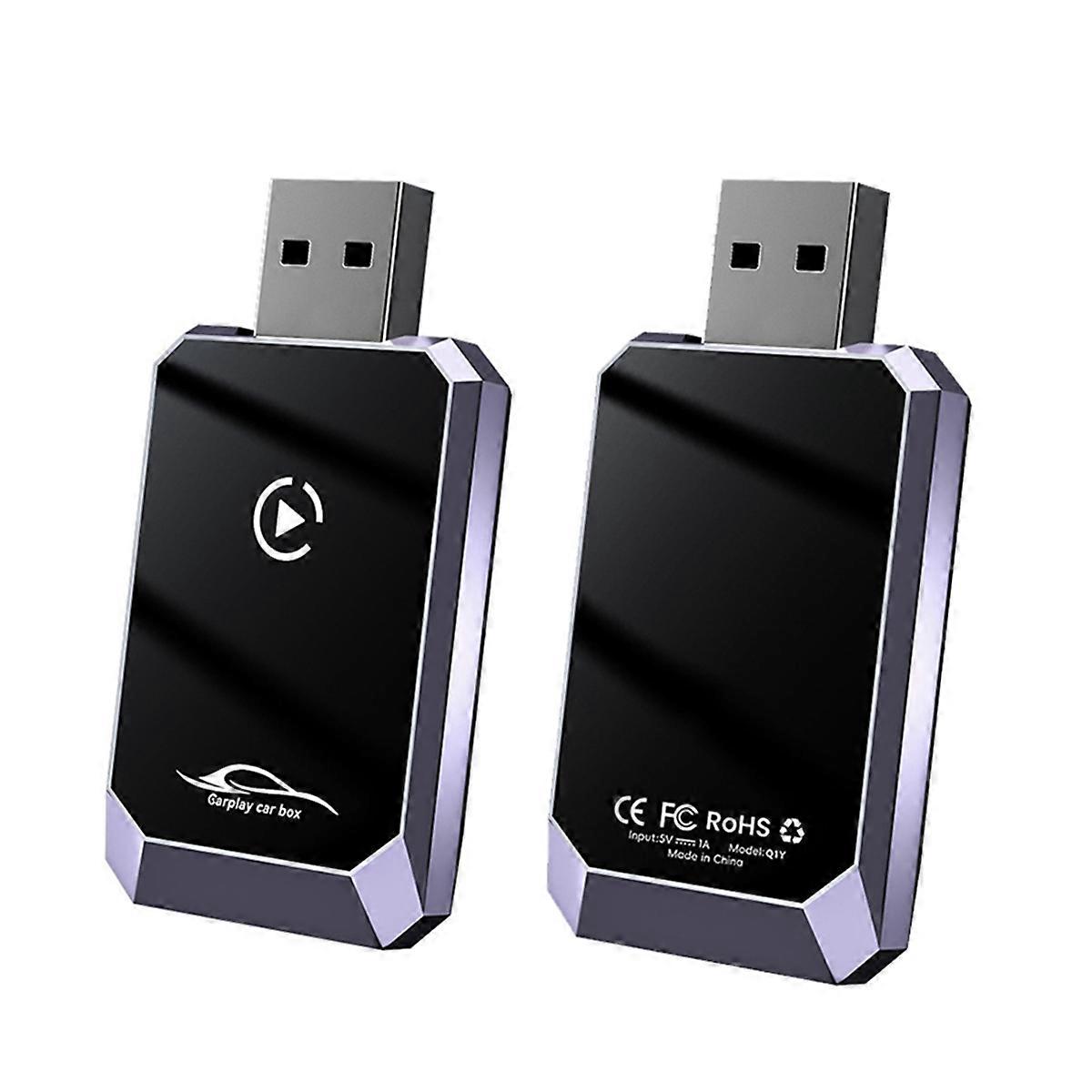 2 in 1 Wireless CarPlay Android Auto Smart Dongle WiFi Adapter