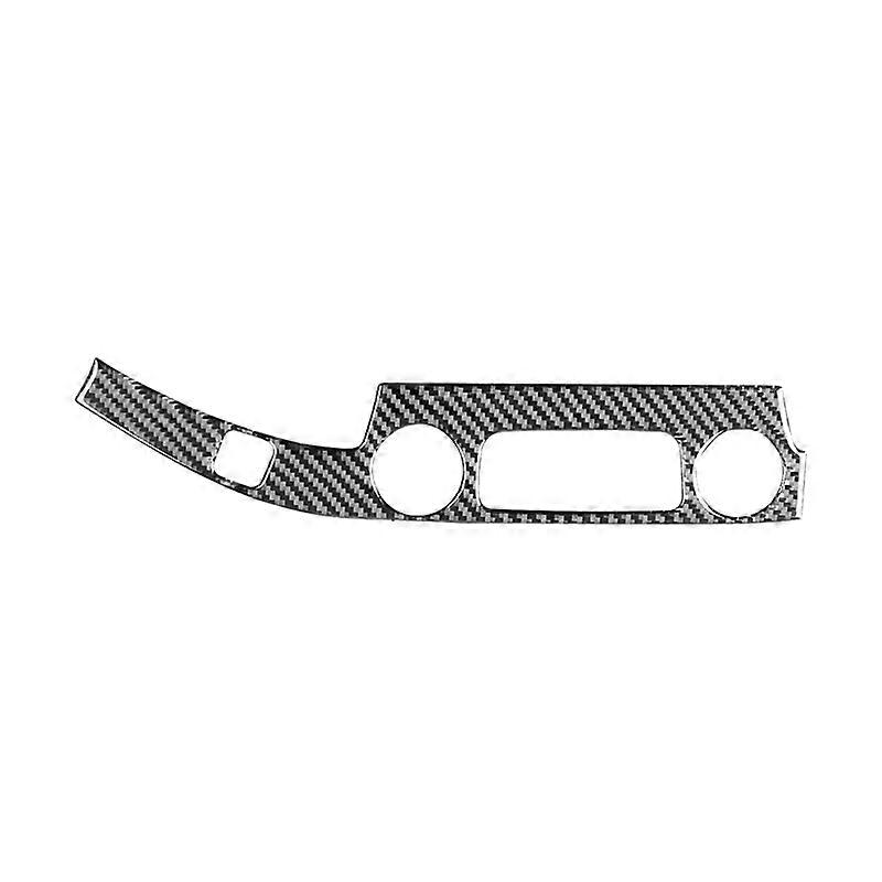 For 14-20 Soft Carbon Fiber Center Control Panel Sticker