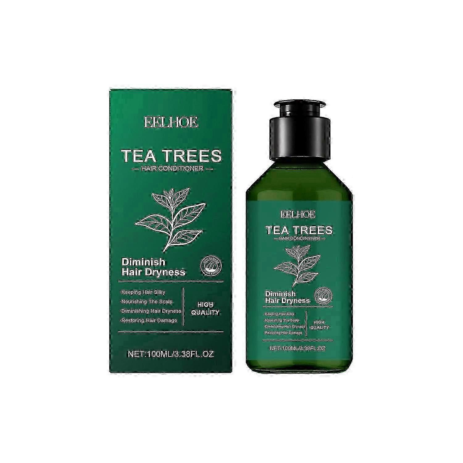 EELHOE tea tree conditioner soft moisturizing repair deep nourishing dry frizzy smooth shiny conditi