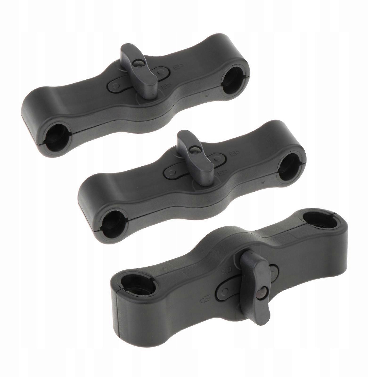 3 Pieces Twin Stroller Connector Linker Side By Side Durable For Basinng